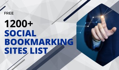 High DA 1200+ Free Social Bookmarking Sites List